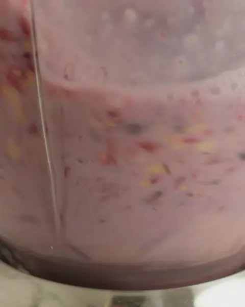 Berry protein smoothie